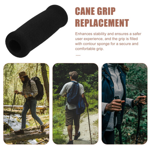 Raindrops nonslip crutch grips for elderly 5 pcs 2