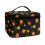 Maple Fall Polyester Double-Layer Travel Makeup Bag 8.86 x 2