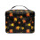 Maple Fall Polyester Double-Layer Travel Makeup Bag 8.86 x 4