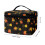 Maple Fall Polyester Double-Layer Travel Makeup Bag 8.86 x 6