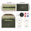 ROCKROK Circular Knitting Needle Set 13 Pairs with Case 5