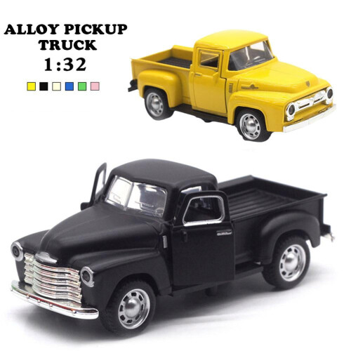 Ροζ κράμα φορτηγού Pickup Model Toy1: 32 1