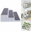 Non-Slip Kitchen Spice Shelf Rack - White PS Material for Organized Storage 2