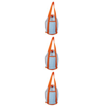 3Stk Mesh Strandtasche Kinder Sandspielzeug Aufbewahrung Nylon
