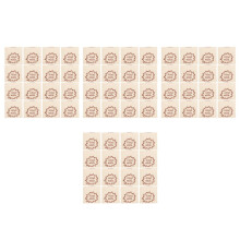 400St Beige Katoenen Handmade Labels Voor Naaien En DIY Decoratie