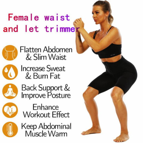 Pantaloni da ginnastica a vita alta da donna 2