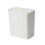 Small Trash Container for Desk Storage Bucket White 8.7*6.1in 1Pack 5
