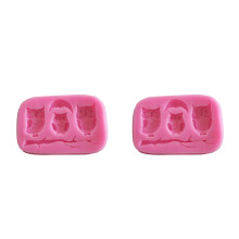 2Stk Rosa Silikonform Backform Für Kuchen Fondant