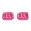 2Stk Rosa Silikonform Backform Für Kuchen Fondant 1