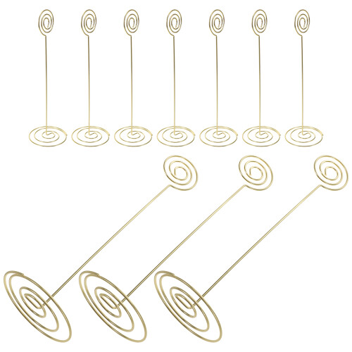 20Pièces Clip Support De Table En Métal Pour Cartes Notes 1