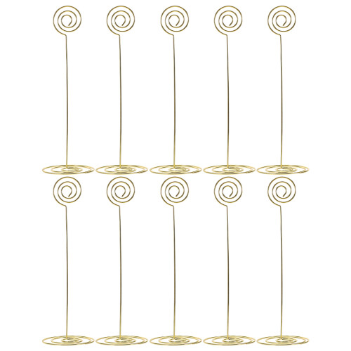 20Pièces Clip Support De Table En Métal Pour Cartes Notes 2