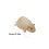 Coussin souris en peluche douce blanc 1 pièce 4