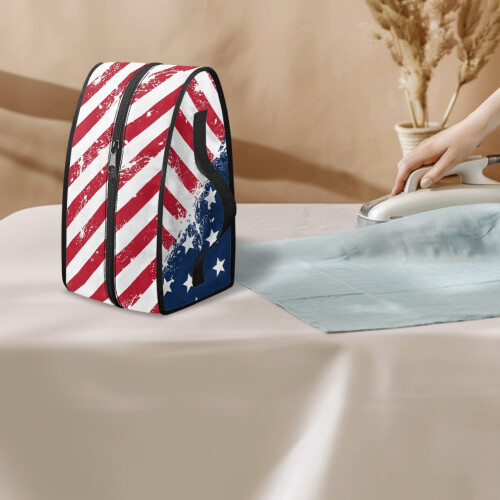 American Flag Ironing Bag Large Zipper Case 2