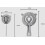 4 Pack Stainless Steel Cocktail Strainer Bar Tool Ice Filter Set 2