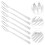 6pcs Pickle Fork Dessert Fork Stainless Steel Fork Fruit Pick Kitchen Utensil 3
