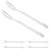 6pcs Pickle Fork Dessert Fork Stainless Steel Fork Fruit Pick Kitchen Utensil 4
