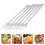 6pcs Pickle Fork Dessert Fork Stainless Steel Fork Fruit Pick Kitchen Utensil 5