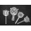 4 Pack Stainless Steel Cocktail Strainer Bar Tool Ice Filter Set 4