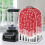 AntiSlip Polyester Dust Cover with Fitted for Kitchen, Snowflake Notes 5
