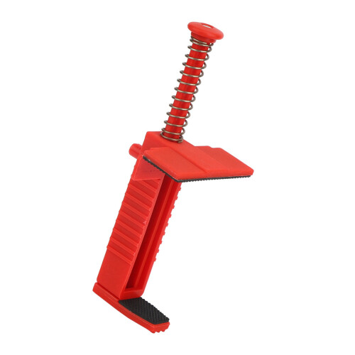 2PCS Brick Line Clips – Red Bricklaying Tools for Leveling & Measuring, Masonry Line Puller for Brickwork, Construction & Plumbing 2