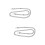 2Pcs Silver Adjustable Shoulder Bag Strap Replacement for Travel Bags 7