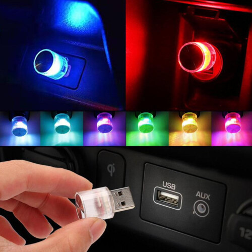 Car LED Atmosphere Light Decorative USB 1