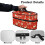 Christmas Reindeer Iron Organizer Polyester Portable Bag 5