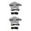 2Sets Small Pet Chest Strap and Leash Grey Cotton Polyester Comfort 5