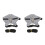 2Sets Small Pet Chest Strap and Leash Grey Cotton Polyester Comfort 9