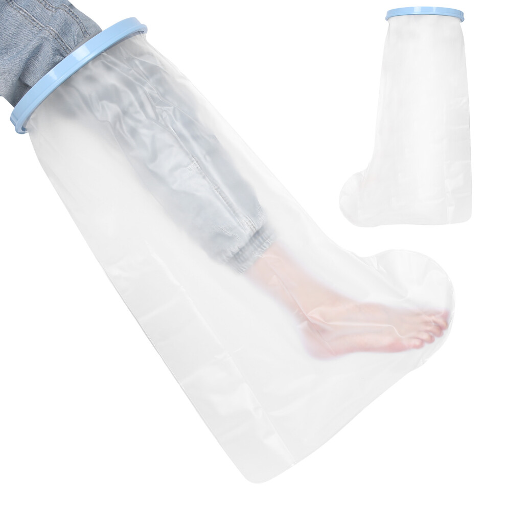 Reusable Waterproof Leg Shower Protector for