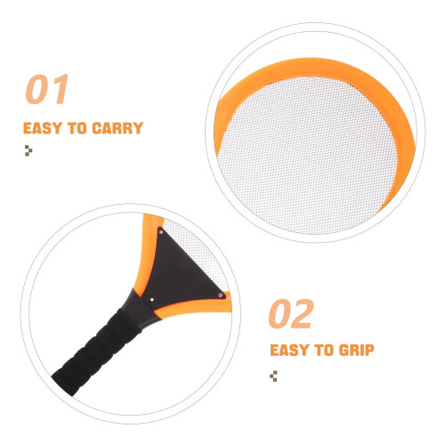 Badminton Rackets for Kids Orange 2 pcs 2