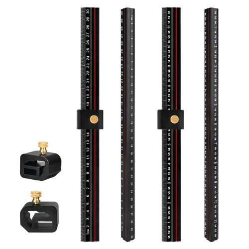 L-Type Adjustable Limit Marking Ruler 1 pc 1