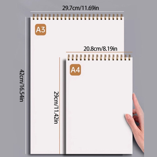 Drawing Book Thick Textured Pages for Colored Pencils and 2
