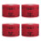 2000Pcs Perforated Red Double Roll Raffle Tickets for Holiday Events 7