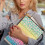Polyester Zipper Book Cover with Gradient Leopard Print 7