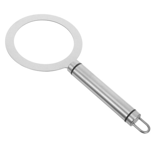2Pcs Silver Stainless Steel Baking Rings for Milk Cup Use 1