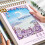 Drawing Book Thick Textured Pages for Colored Pencils and 5