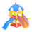Mini Playground Adornment ABS Educational Toy 1 Pack 5