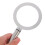 2Pcs Silver Stainless Steel Baking Rings for Milk Cup Use 9