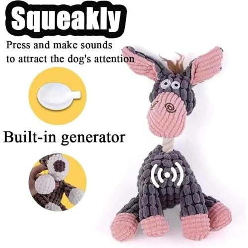Bitebuddy Unbreakable Squeaky Dog Toy for Heavy Chewers 1