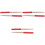 3Paren Lichtgewicht Drumsticks Met Rubberen Handgreep Drum 3