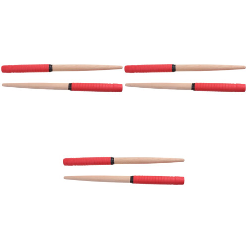 3Paren Lichtgewicht Drumsticks Met Rubberen Handgreep Drum 2