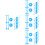 4 Pack Game Spinners Board Accessory Bug Cage Foil Parent-Child Blue 7