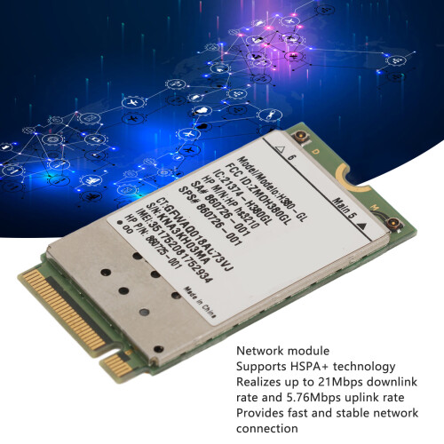H380 GL HSPA+ M.2 Mobile Module for Laptops, 2 Band 2