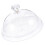 Transparent Cake Stand with Dome PP 10.5 Inches 4