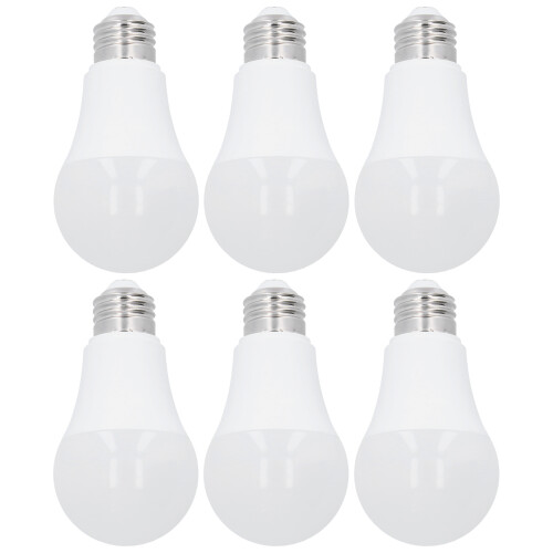 Energy Efficient Led Light Bulb With Bright White Light, E27Led Bulb6000K Daylight Appearance Non-Dimmable, High-Strength Pc Material For Long 2