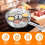 Stainless Steel Egg Poacher Pan with 6 Cups 3