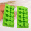2 Pieces Cookie Cutters Ice Cube Tray Chocolate Cubes Cactus Green 2