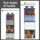 Hanging Yarn Organizer with 4 Clear Zippered Pockets 4