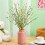 Artificial Spring Berry Stem Pastel Easter Pick Beaded 7